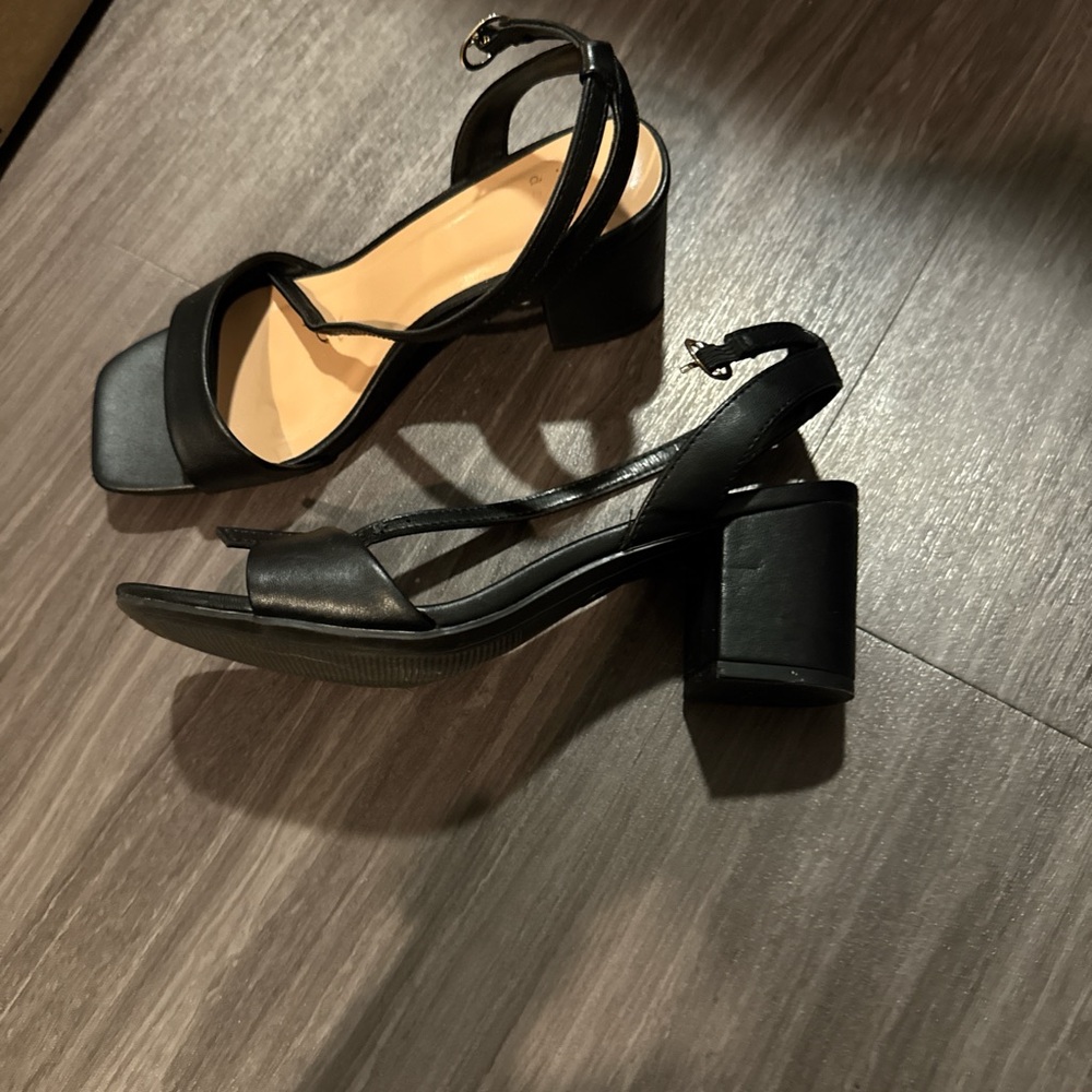 black heels